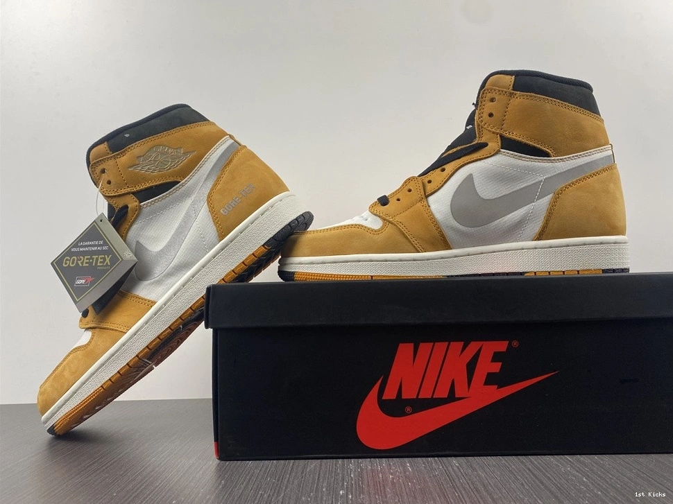 Curry DB2889-700 Jordan 1 Light High Element Gore-Tex 0328
